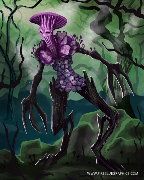 Грибы ДНД арт