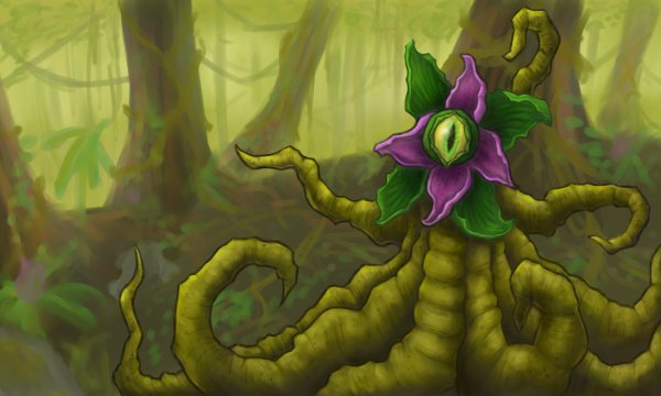 Живые растения арт