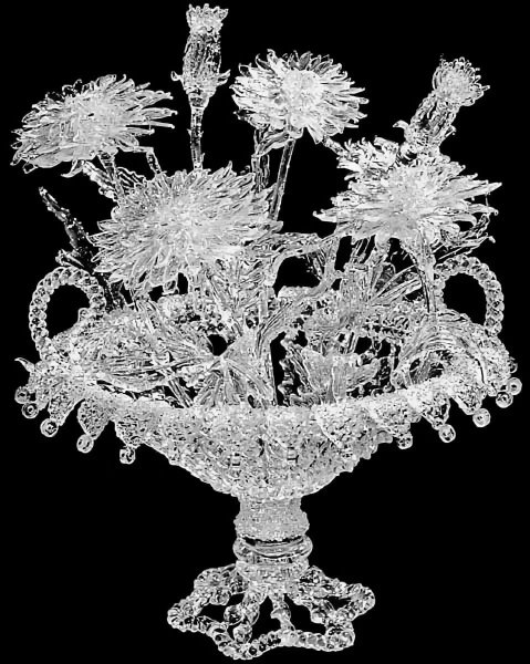 "Swarovski Crystal Flowers"