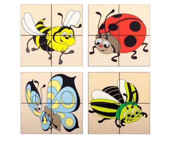 Пазлы для садика