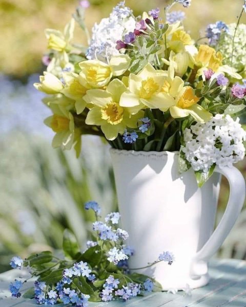 Доброе утро полевые цветы с надписями