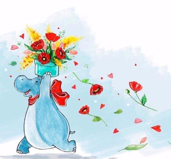 Цветы в ботинках