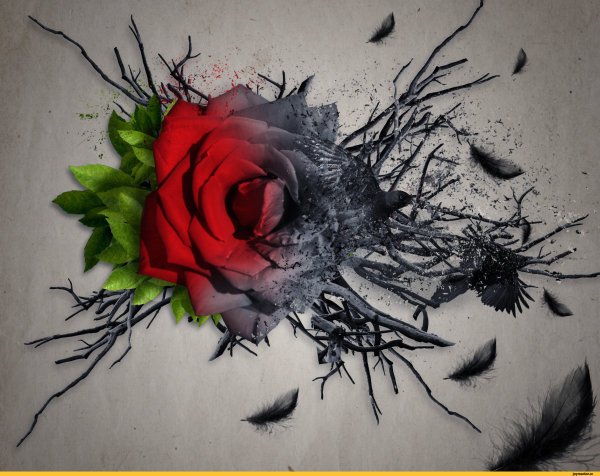 Готические цветы