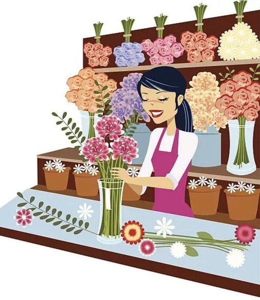 Дети флористы