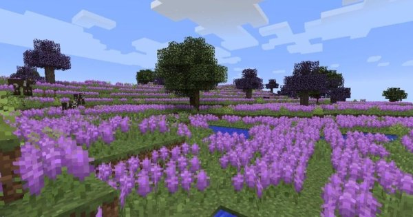 Лук батун цветок в майнкрафт