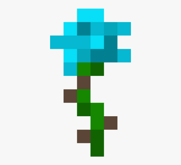 Пиксельные цветы