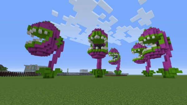 Магазин цветов майнкрафт