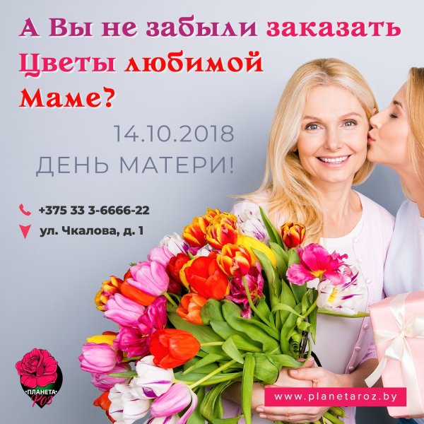 Реклама цветов
