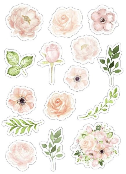 Скрапбукинг цветы для вырезания