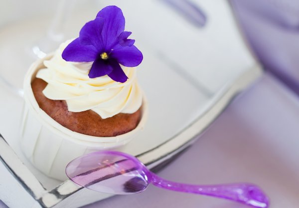 Пироженки с цветами