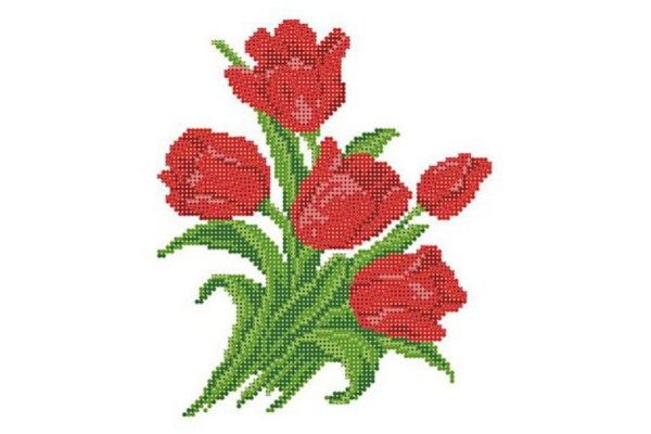 Вышивка красивые цветы