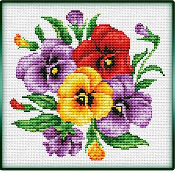 DMC Анютины глазки