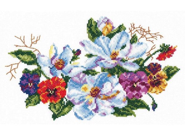 Набор для вышивания чудесная игла Магнолия