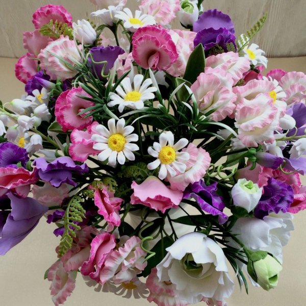 Букет разных цветов