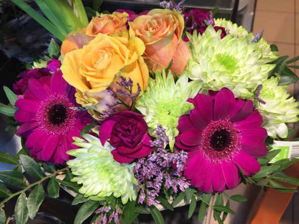 Красивый букет цветов