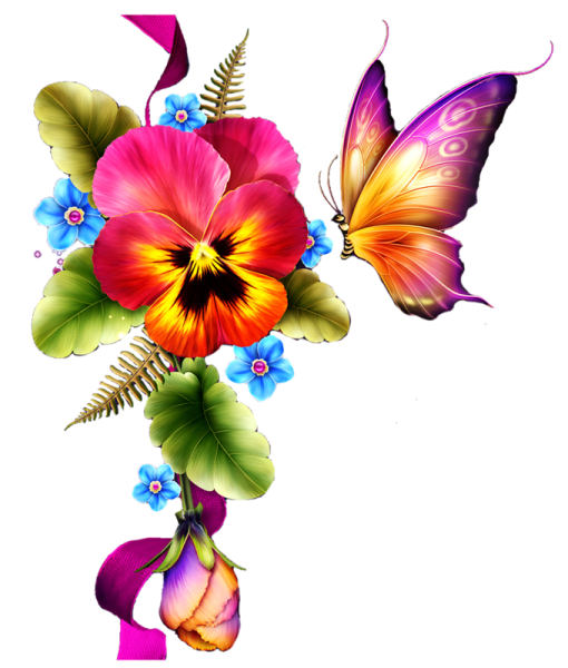 Цветы клипарт