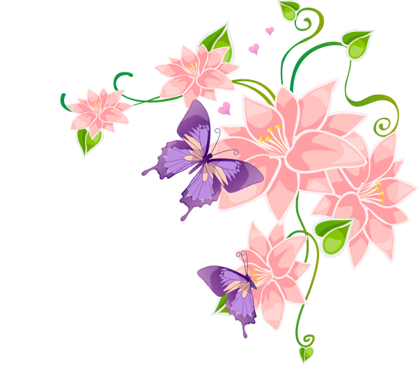 Красивые векторные цветы
