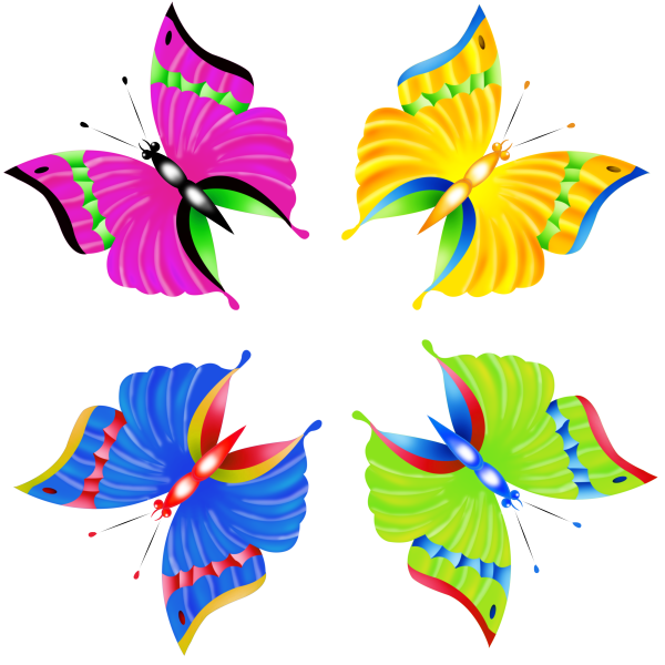 Бабочка рисунок