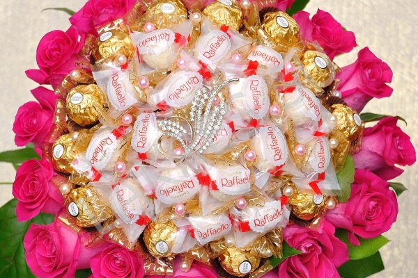 Цветы и сладости