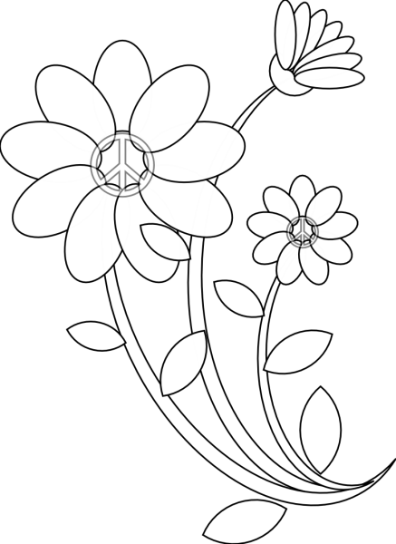 Цветочки рисунок