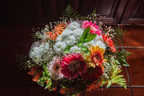 Букет хризантем