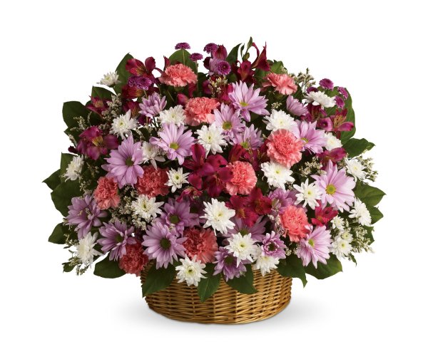 Корзина с цветами