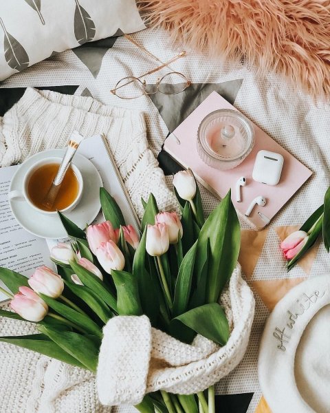 Кофе Весна цветы