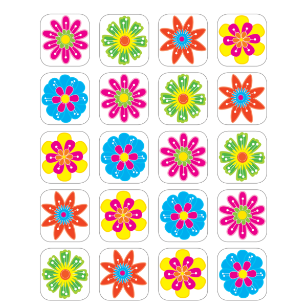Наклейки - цветочки