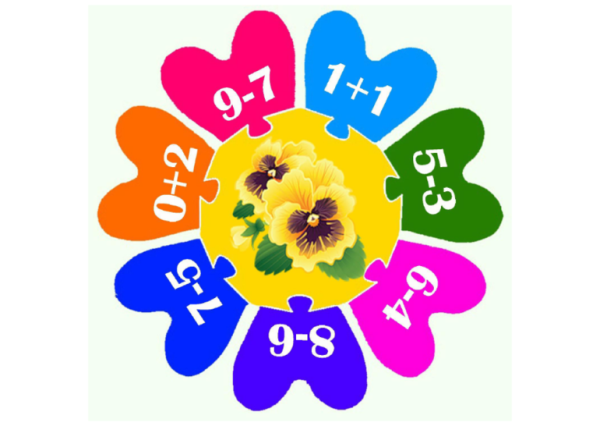 Математические цветочки