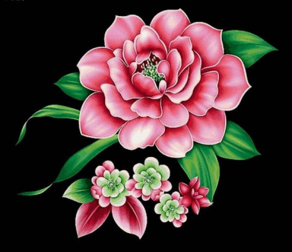 Цветы рисунок