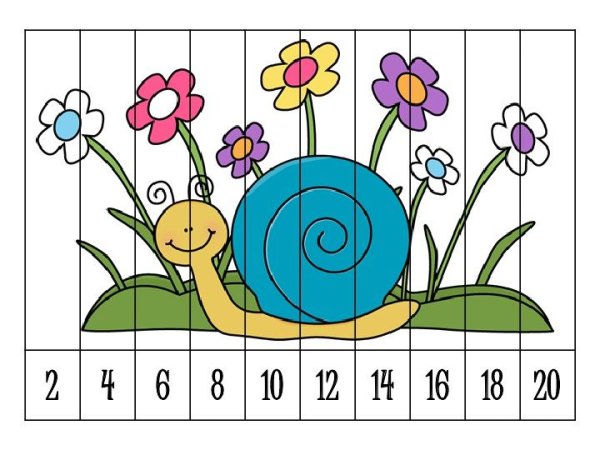 Математическая Ромашка для дошкольников