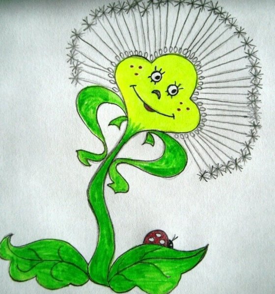 Фантастические цветы для детей