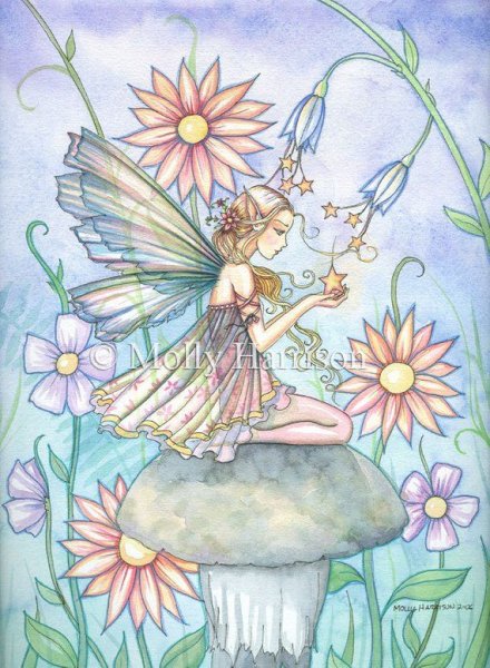 Цветочная Фея рисунок