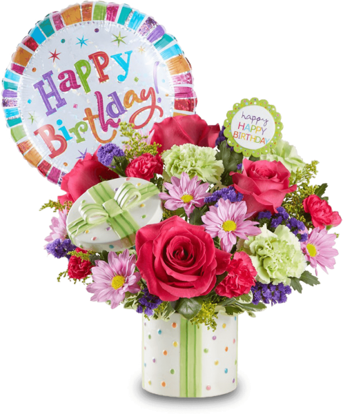 Букет цветов «день рождение»
