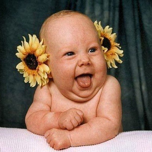 Цветы в горшочках для детей