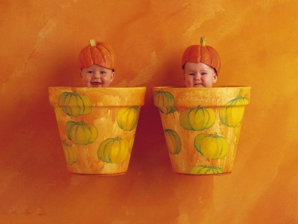 Девочка в капусте