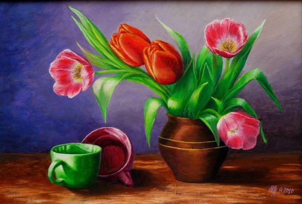 Художница Mary Aslin