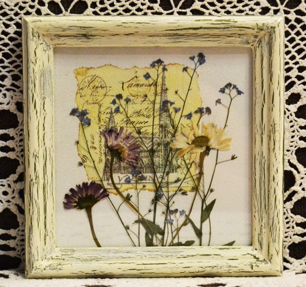 Гербарий осенний букет