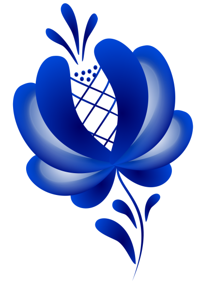 Гжель рисунок