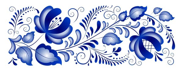 Гжель росписи Зинаиды Голубевой