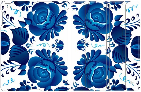 Искусство Гжели элементы росписи