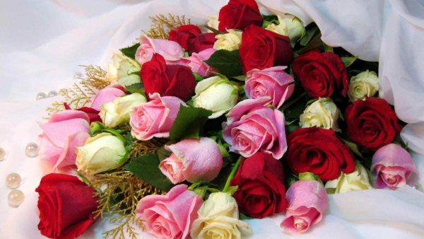 Мусульманка с розами