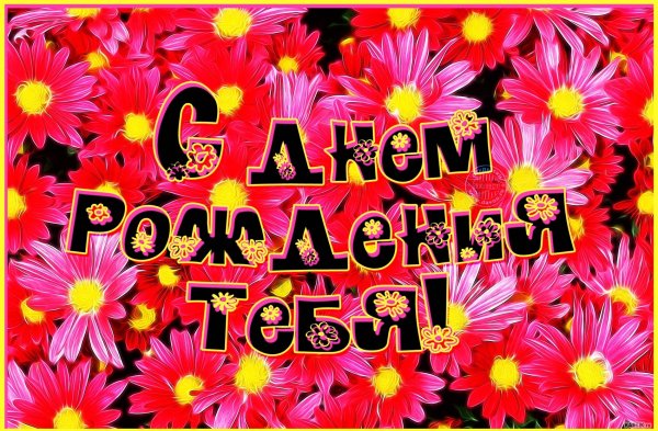 С днем рождения