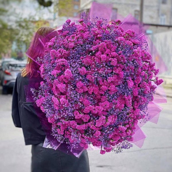 Разноцветные цветы