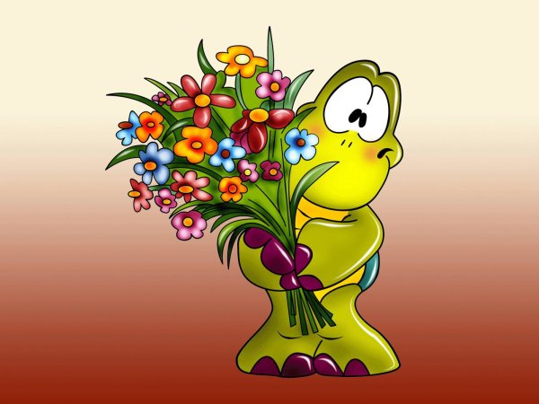 Цветок детский