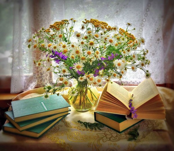 Книга с цветами (96 фото) »