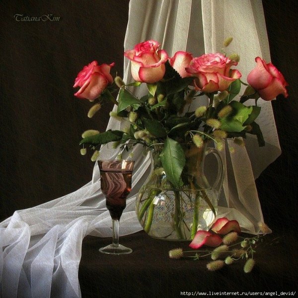 Хорошего вечера цветы