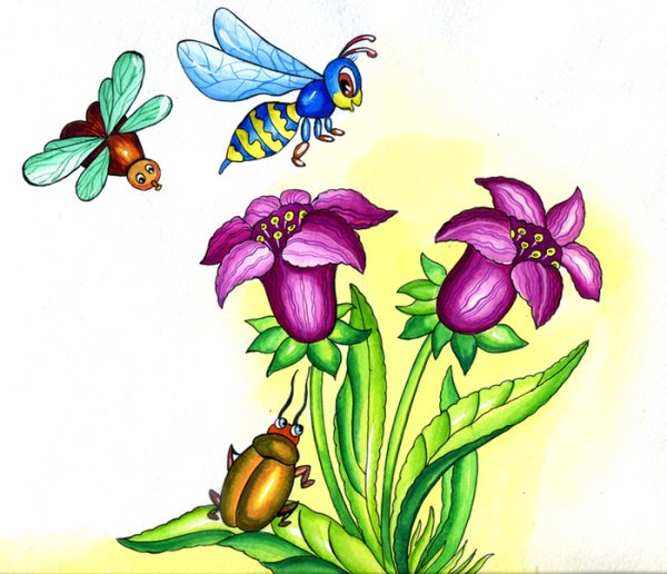 Сказочные насекомые