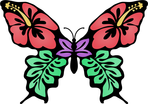 Бабочки для вырезания