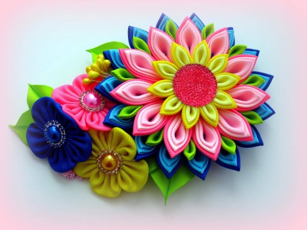 Очень красивые канзаши